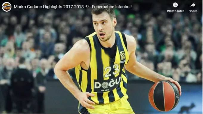 ŽOC NA 18. FAJNAL-FORU: Fener "razneo" Žalgiris, Gudurić dvocifren!