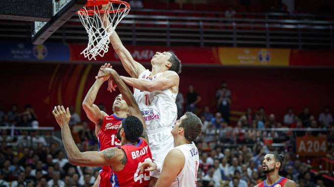 (FOTO/VIDEO) SRBIJA U ČETVRTFINALU! "Orlovi" odradili lakši trening protiv Portorika! BOBI MVP!